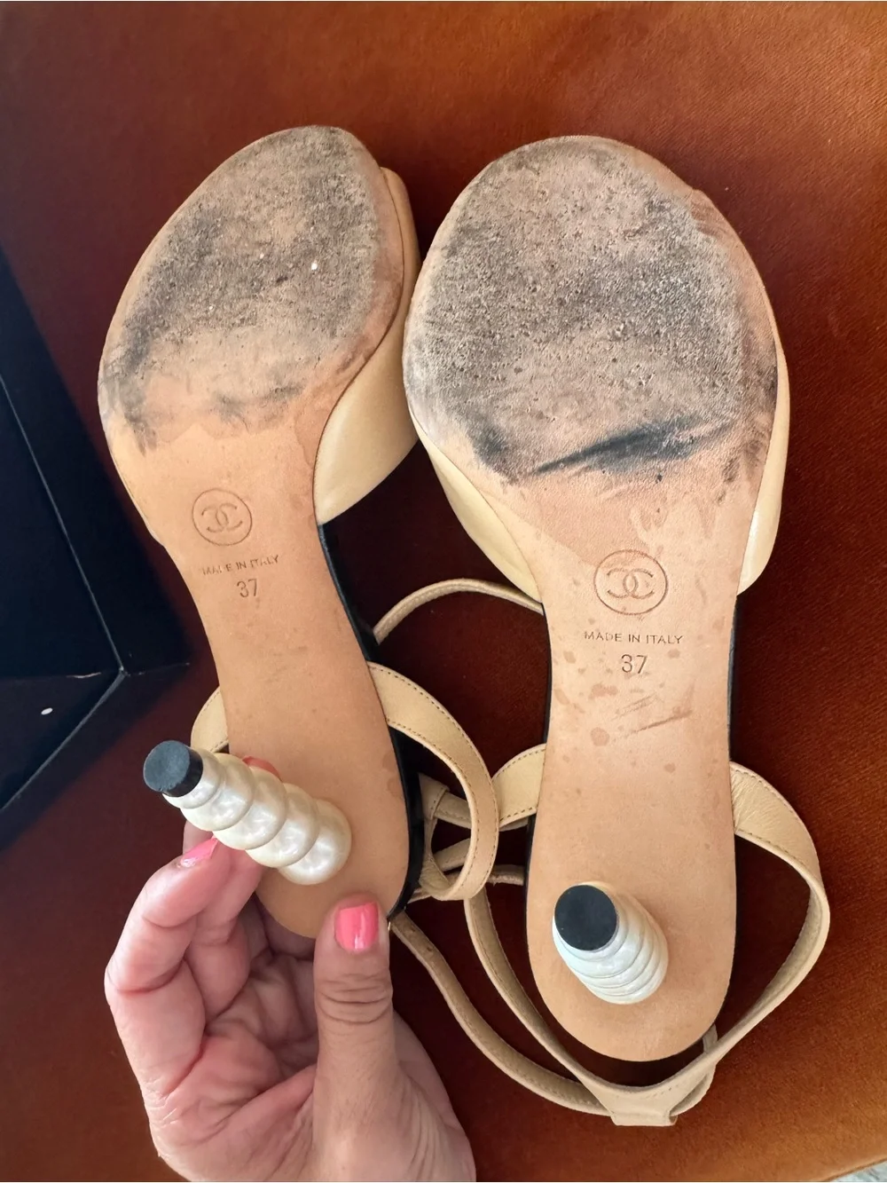 CHANEL open toe